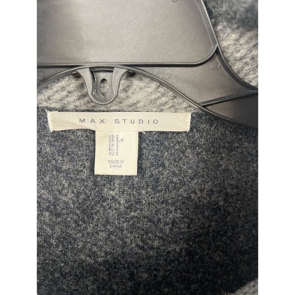 Max Studio Womens Wool Blend Plaid Jacket Size Small - Picture 4 of 7